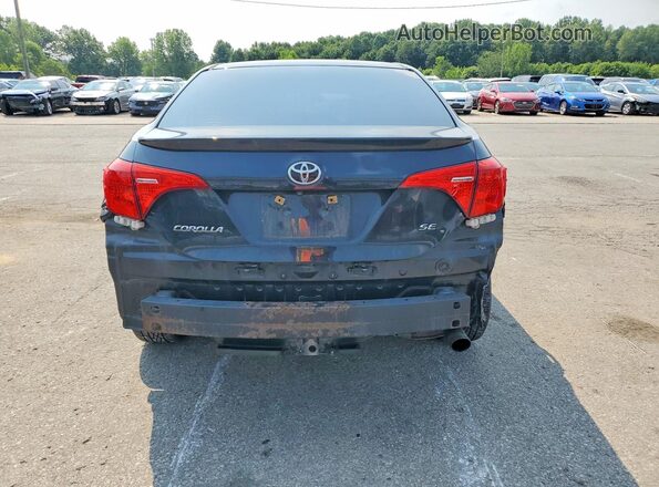 2T1BURHE4HC862768 2017 TOYOTA COROLLA Black უკანა ხედი