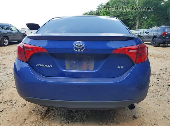 2T1BURHE4HC865928 2017 TOYOTA COROLLA Blue Vista trasera