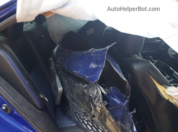 2T1BURHE4HC865928 2017 TOYOTA COROLLA Blue Vista de los asientos traseros