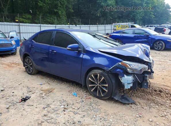 2T1BURHE4HC865928 2017 TOYOTA COROLLA Blue Delantero derecho