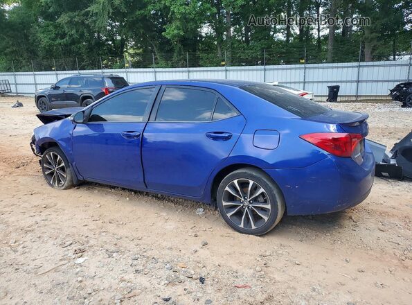 2T1BURHE4HC865928 2017 TOYOTA COROLLA Blue Trasero izquierdo