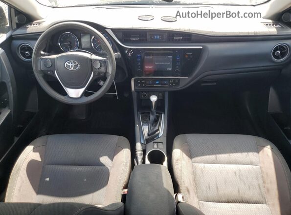 2T1BURHE4HC876847 2017 TOYOTA COROLLA Gray წინა პანელის ხედი