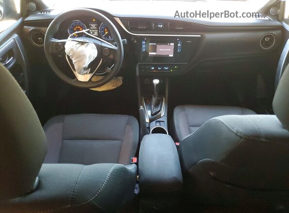 2T1BURHE4HC925142 2017 TOYOTA COROLLA White წინა პანელის ხედი