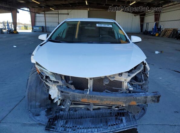 2T1BURHE4HC925142 2017 TOYOTA COROLLA White წინა ხედი