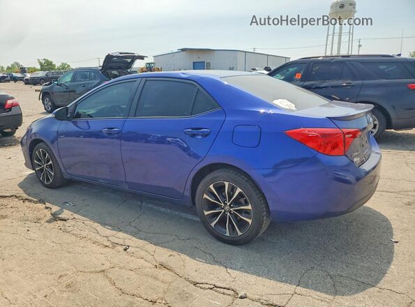 2T1BURHE4HC929952 2017 TOYOTA COROLLA Blue Tył lewy