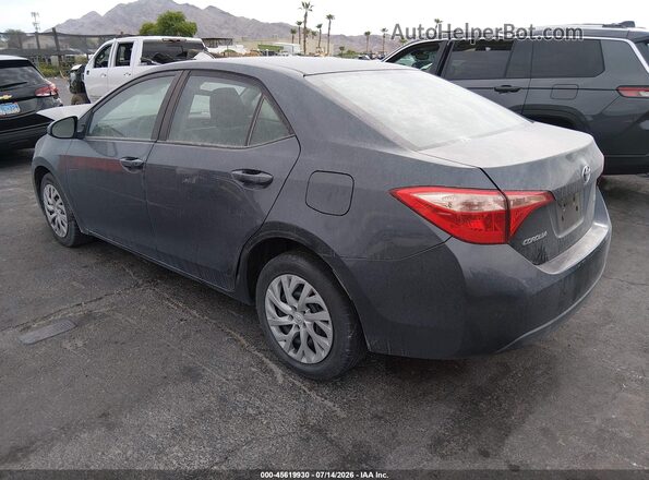 2T1BURHE4HC932284 2017 TOYOTA COROLLA Gray Задня ліва чверть