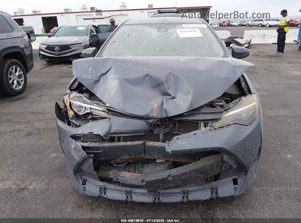2T1BURHE4HC932284 2017 TOYOTA COROLLA Gray Вид спереду