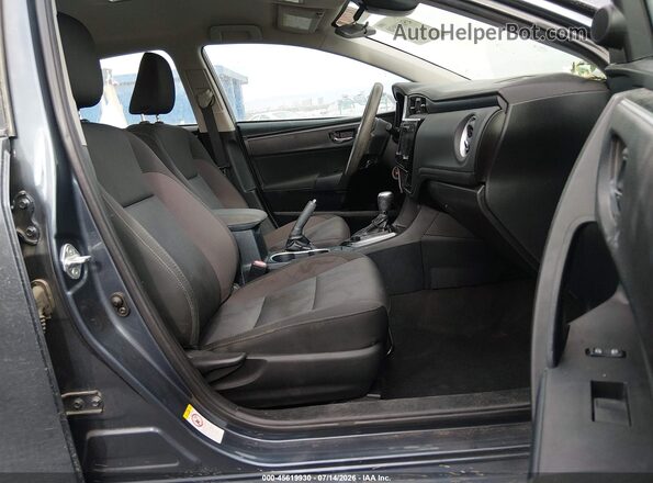 2T1BURHE4HC932284 2017 TOYOTA COROLLA Gray Вид салону спереду