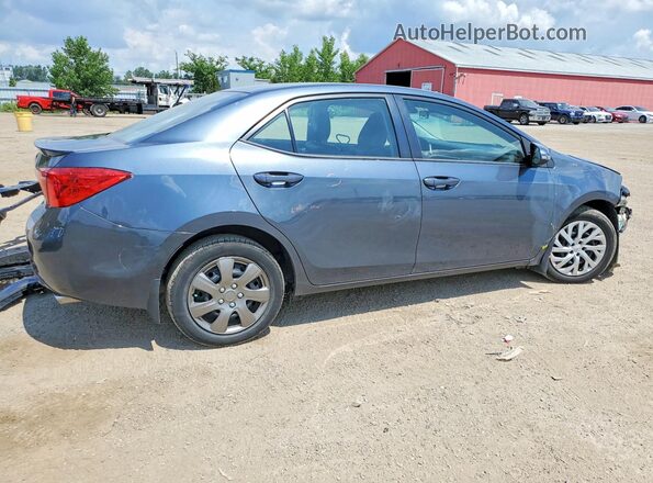 2T1BURHE4HC935282 2017 TOYOTA COROLLA Синий Задняя правая четверть