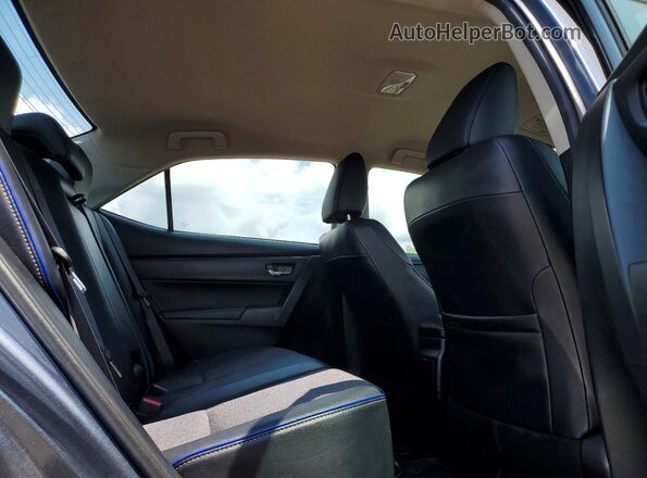 2T1BURHE4HC935282 2017 TOYOTA COROLLA Синий Вид задних сидений