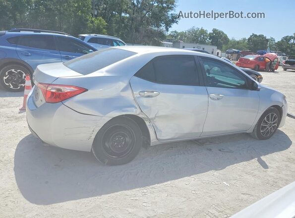 2T1BURHE4JC000737 2018 TOYOTA COROLLA Silver Tył prawy