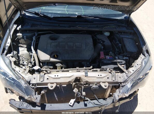 2T1BURHE4JC018431 2018 TOYOTA COROLLA Gray Вид ззаду