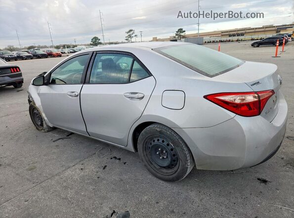 2T1BURHE4JC029042 2018 TOYOTA COROLLA Silver Հետևի ձախ