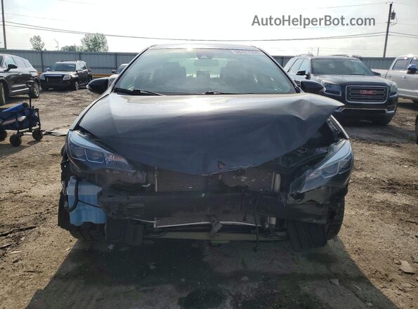 2T1BURHE4JC047167 2018 TOYOTA COROLLA Черный Вид спереди