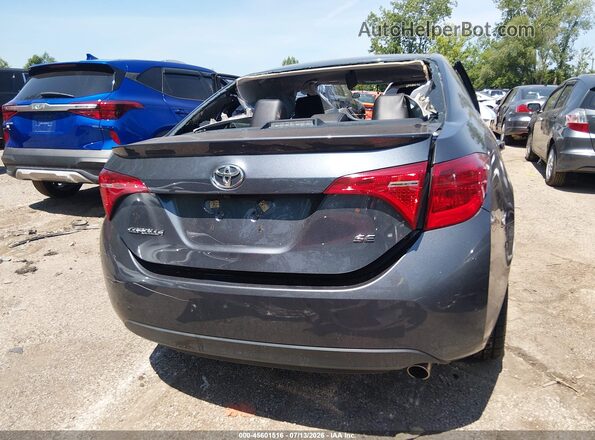 2T1BURHE4JC058038 2018 TOYOTA COROLLA Gray 