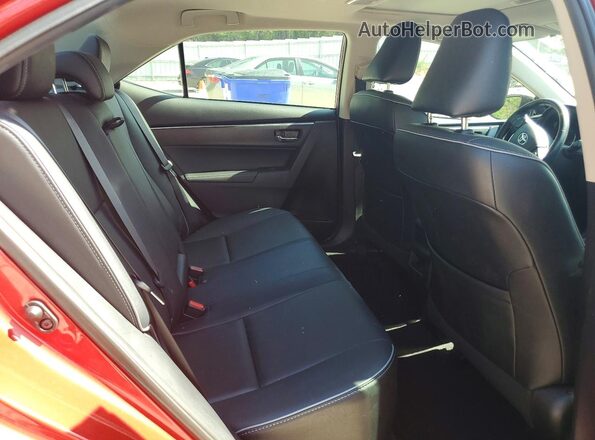 2T1BURHE4JC114995 2018 TOYOTA COROLLA Красный Вид задних сидений
