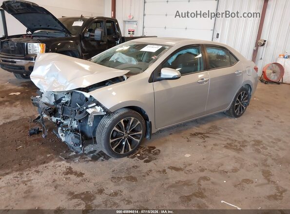 2T1BURHE4JC123308 2018 TOYOTA COROLLA Silver Front left