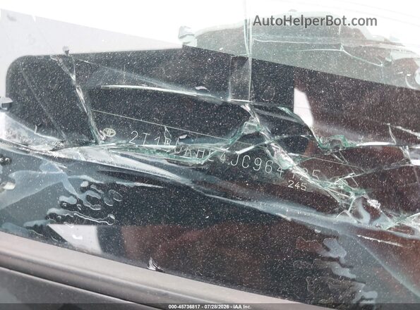 2T1BURHE4JC964125 2018 TOYOTA COROLLA Red Widok komory silnika