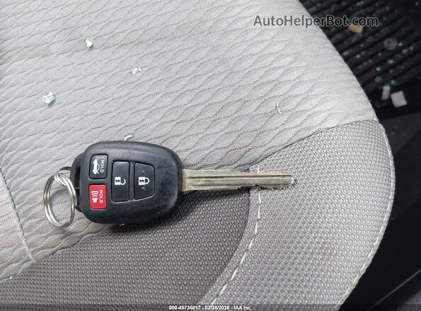 2T1BURHE4JC964125 2018 TOYOTA COROLLA Red Widok deski rozdzielczej