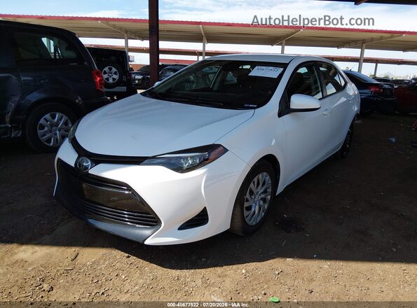 2T1BURHE4JC976162 2018 TOYOTA COROLLA White Front left