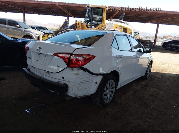 2T1BURHE4JC976162 2018 TOYOTA COROLLA White Rear right