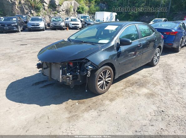 2T1BURHE4JC982110 2018 TOYOTA COROLLA Black Przód lewy