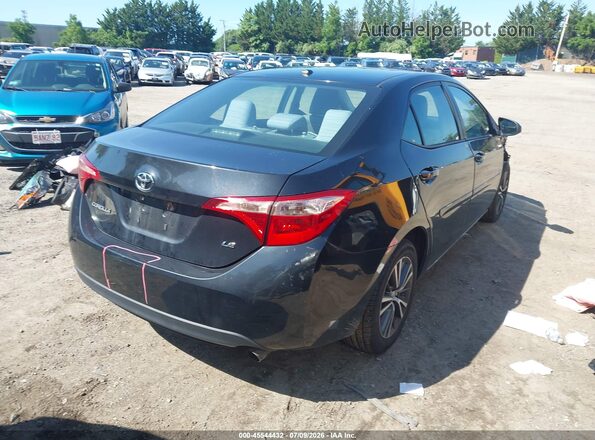 2T1BURHE4JC982110 2018 TOYOTA COROLLA Black Tył prawy
