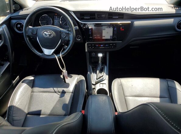2T1BURHE4KC135931 2019 TOYOTA COROLLA Blue Вид панелі приладів