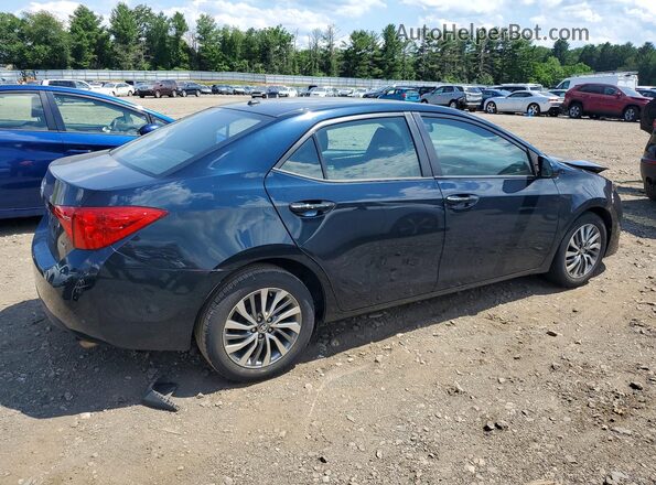 2T1BURHE4KC135931 2019 TOYOTA COROLLA Blue Задня права чверть