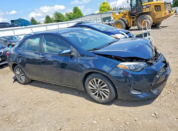 2T1BURHE4KC135931 2019 TOYOTA COROLLA Blue Передня права чверть