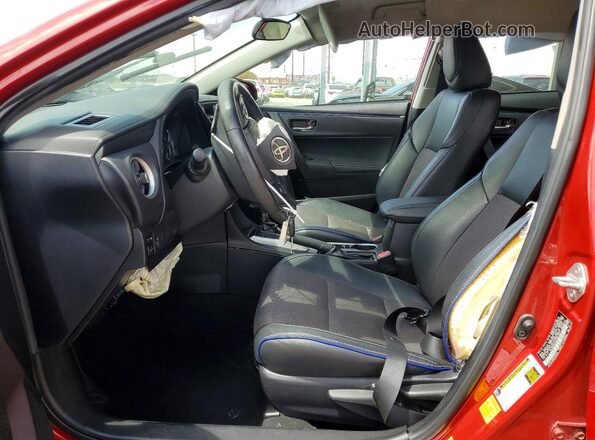 2T1BURHE4KC165320 2019 TOYOTA COROLLA Red Front interior view