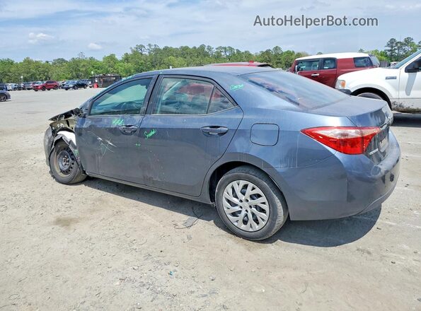 2T1BURHE4KC165432 2019 TOYOTA COROLLA Blue უკანა მარცხენა