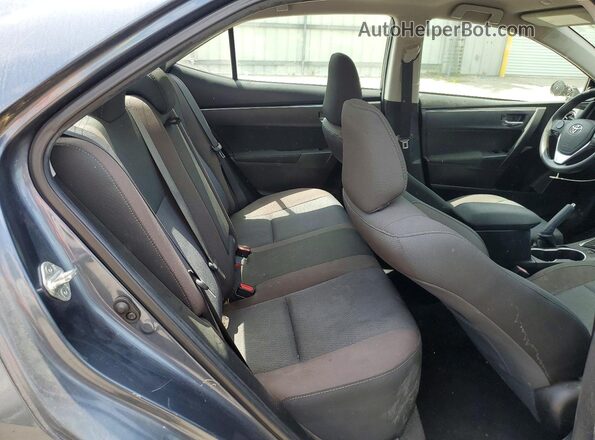 2T1BURHE4KC165432 2019 TOYOTA COROLLA Blue უკანა სავარძლების ხედი