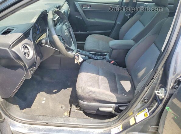 2T1BURHE4KC165432 2019 TOYOTA COROLLA Blue წინა სალონის ხედი