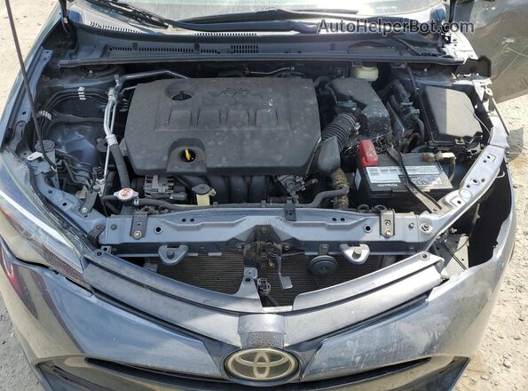 2T1BURHE4KC165432 2019 TOYOTA COROLLA Blue უკანა სალონის ხედი