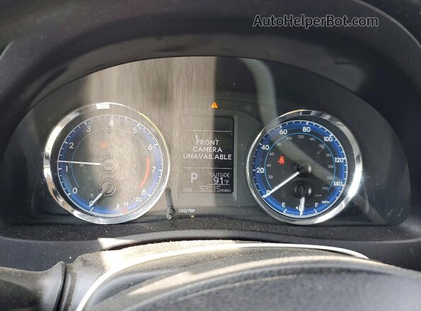 2T1BURHE4KC165432 2019 TOYOTA COROLLA Blue ხელსაწყოთა პანელის ხედი