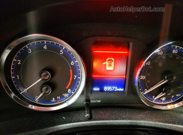 2T1BURHE4KC165477 2019 TOYOTA COROLLA Gray Սարքավորումների վահանակի տեսք