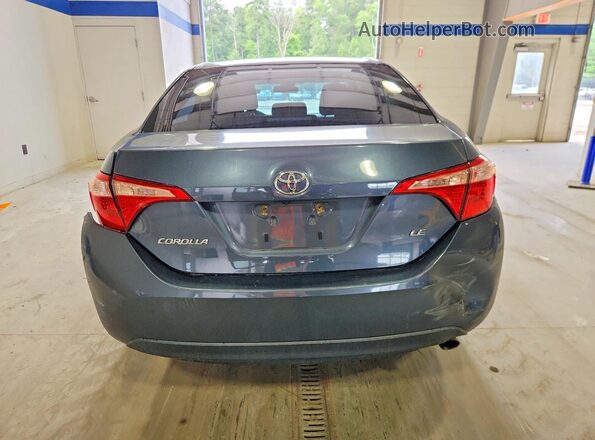 2T1BURHE4KC165477 2019 TOYOTA COROLLA Gray Հետևի տեսք
