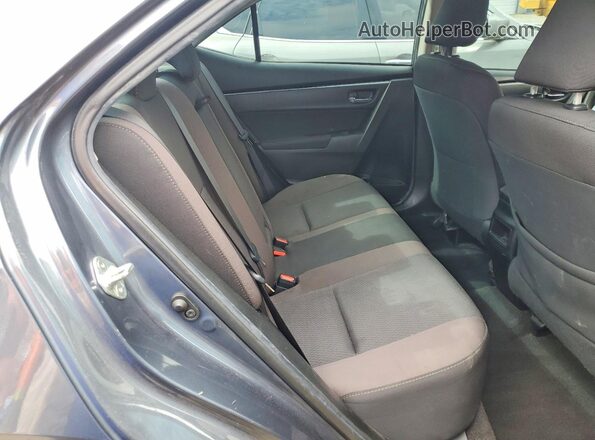2T1BURHE4KC165477 2019 TOYOTA COROLLA Gray Հետևի նստատեղերի տեսք