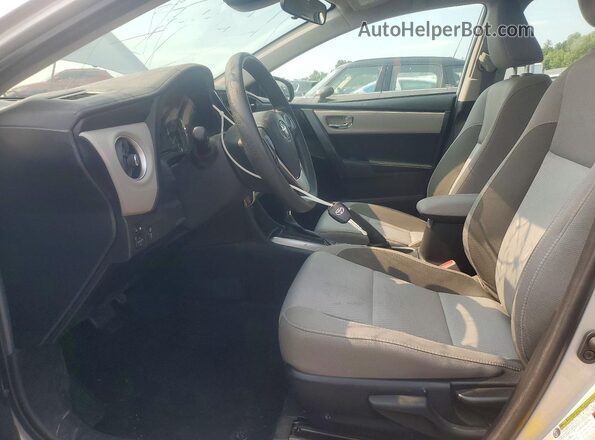 2T1BURHE4KC167214 2019 TOYOTA COROLLA Gray წინა სალონის ხედი