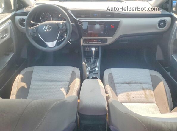 2T1BURHE4KC167214 2019 TOYOTA COROLLA Gray წინა პანელის ხედი