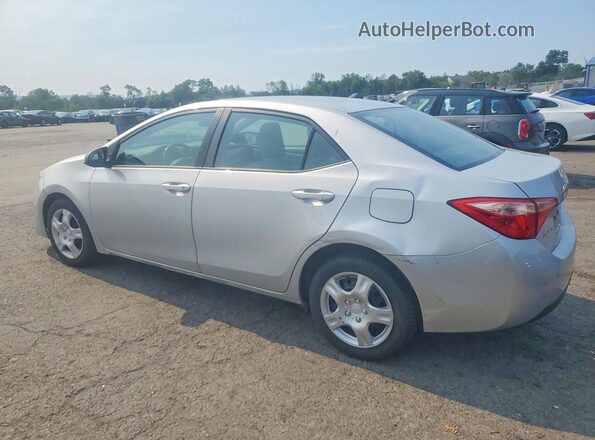 2T1BURHE4KC167214 2019 TOYOTA COROLLA Gray უკანა მარცხენა