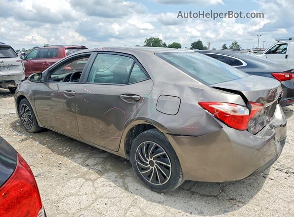 2T1BURHE4KC178617 2019 TOYOTA COROLLA Tan Հետևի ձախ
