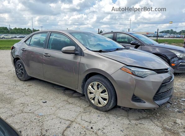 2T1BURHE4KC178617 2019 TOYOTA COROLLA Tan Առջևի աջ