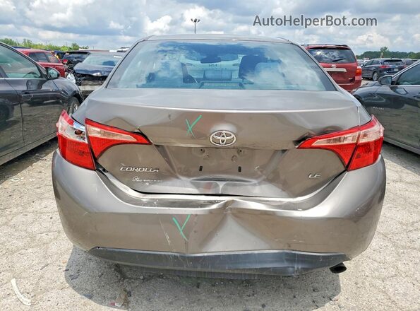 2T1BURHE4KC178617 2019 TOYOTA COROLLA Tan Հետևի տեսք