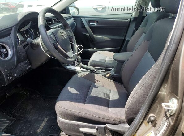 2T1BURHE4KC178617 2019 TOYOTA COROLLA Tan Սալոնի դիմացի տեսք