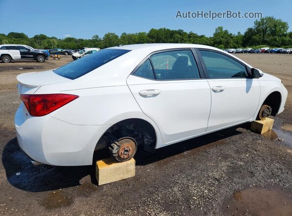 2T1BURHE4KC179380 2019 TOYOTA COROLLA White Trasero derecho