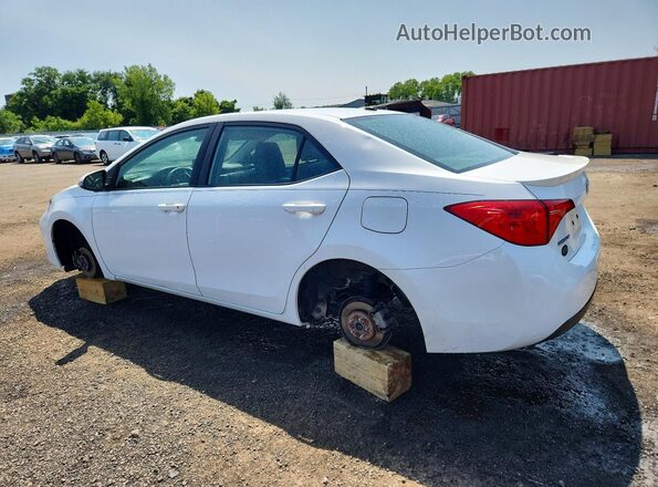 2T1BURHE4KC179380 2019 TOYOTA COROLLA White Trasero izquierdo