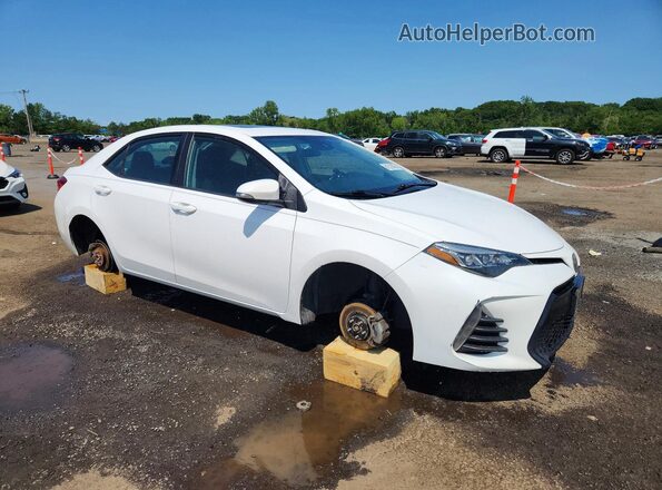 2T1BURHE4KC179380 2019 TOYOTA COROLLA White Delantero derecho