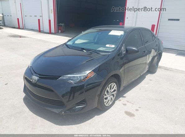 2T1BURHE4KC182814 2019 TOYOTA COROLLA Black Передня ліва чверть